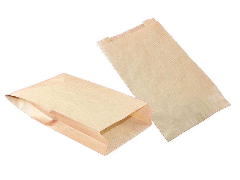 500 Bäckerfaltenbeutel 422 braun 14 7 x 29 cm Brötchentüte Papiertüte 422-12